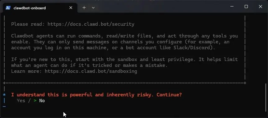 Windows安装Clawdbot教程