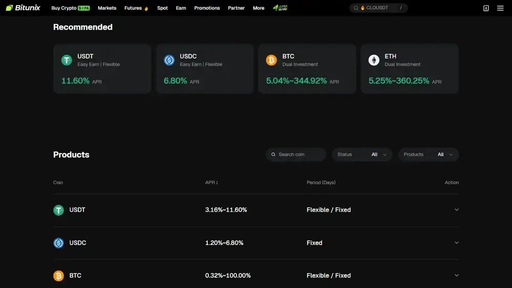 Bitunix 功能与服务_图3