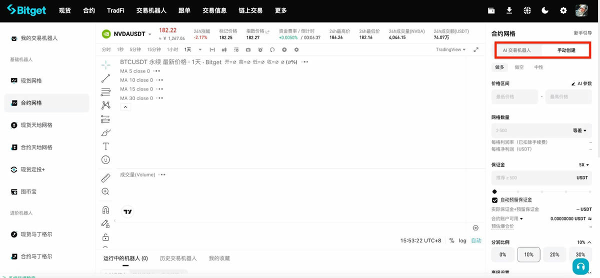 如何在Bitget交易所玩转美股网格？实现轻松套利