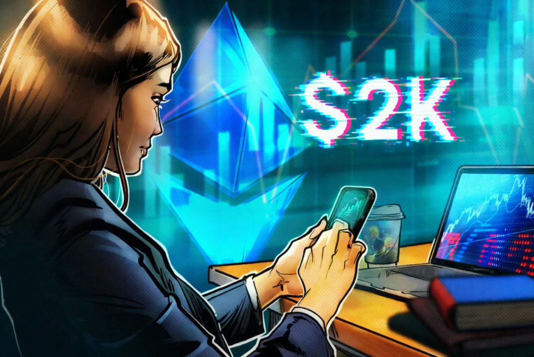 以太坊（ETH）价格跌破2000美元关键需求区，预示中期趋势调整