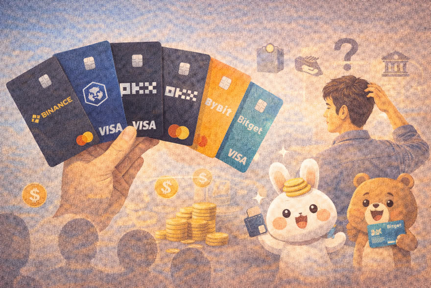 加密货币签帐卡大比拼：六大主流U卡优劣解析与新手选卡指南