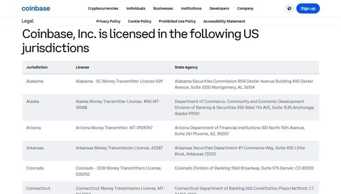 Coinbase 与 Binance 法规对比