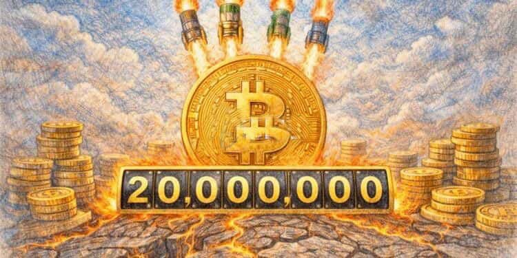 比特币挖矿史上供应里程碑之一正发生：第2000万枚BTC已挖出！正式进入极度稀缺