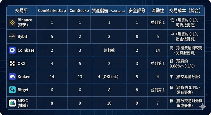 不会比?别担心,加密货币评比网站已经帮你分析好了