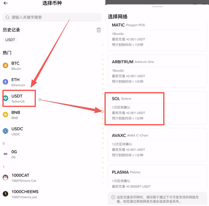 把Backpack上的资金转到币安交易所教程_图6
