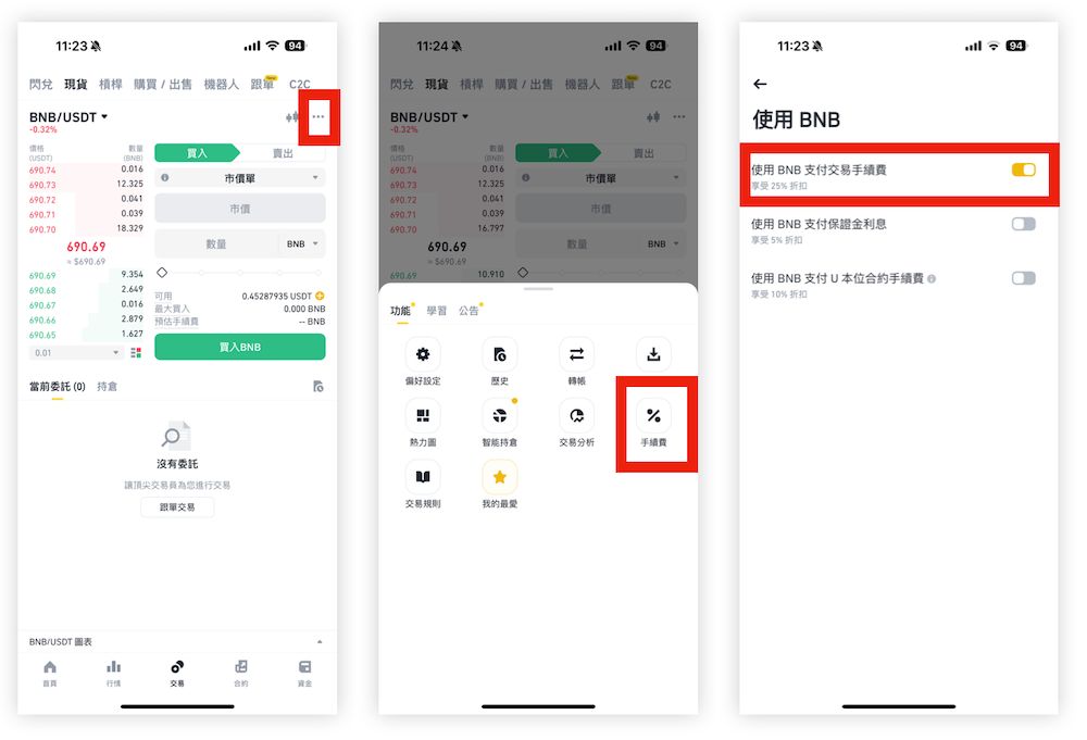 毕安手续费减免技巧：使用BNB 折抵手续费
