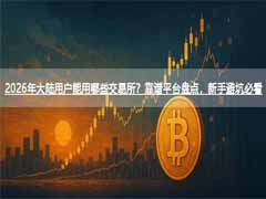 2026大陆用户加密交易所指南：主流平台测评与入金避坑实录