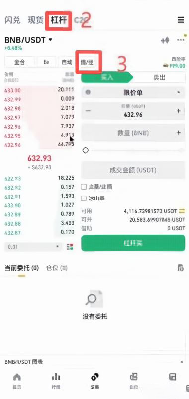 怎么用杠杆账户借BNB？_图2