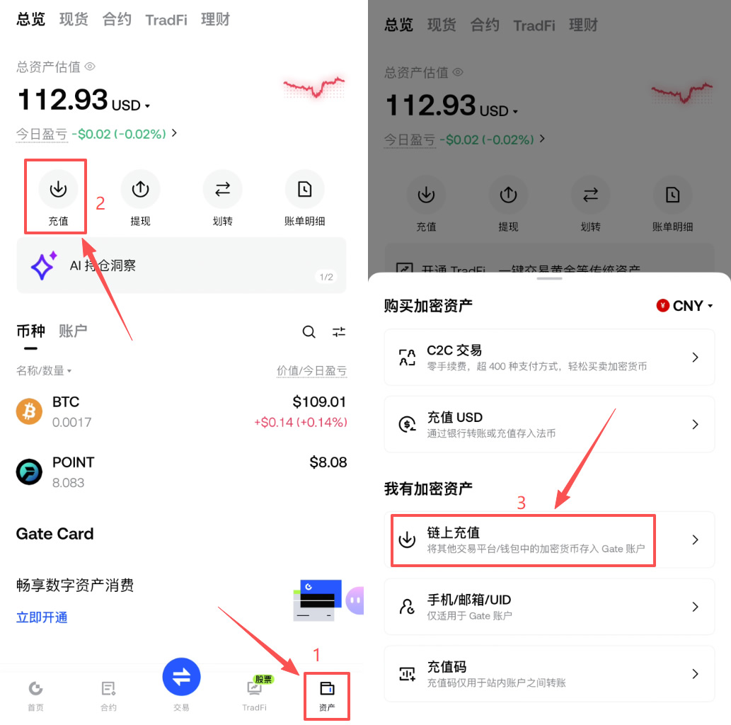 欧易OKX提USDT到Gate.io手续费多少？选哪条链最便宜？