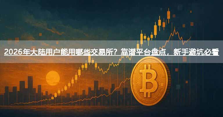 2026年大陆用户能用哪些交易所？靠谱平台盘点，新手避坑必看