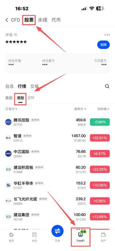 如何进入 Gate Stocks 港股专区？_图3