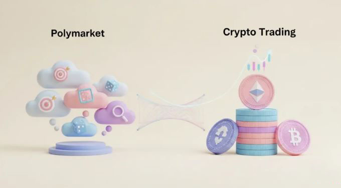 Polymarket与加密货币交易：2026 年的主要差异、风险与机会
