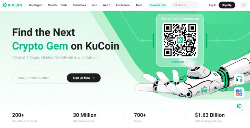 7.KuCoin – Crypto Staking&nbsp;的最佳选择