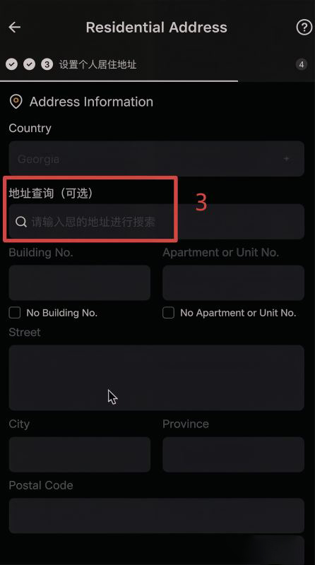填写个人信息和格鲁吉亚地址_图2