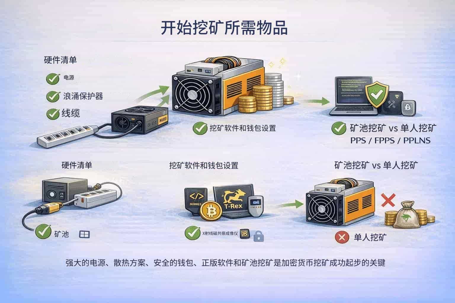 2026 年挖矿别乱选!按硬件类型推荐最值得挖的加密货币