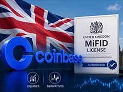 Coinbase获英国FCA投资牌照，正式进军股票与衍生品市场