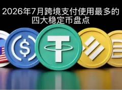 2026年7月跨境支付主流稳定币深度解析：USDT、USDC等四大币种格局