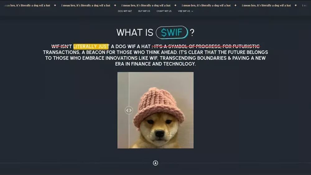 6. dogwifhat (WIF)
