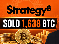 Strategy出售1638枚BTC套现1.05亿，美元储备升至40亿美元