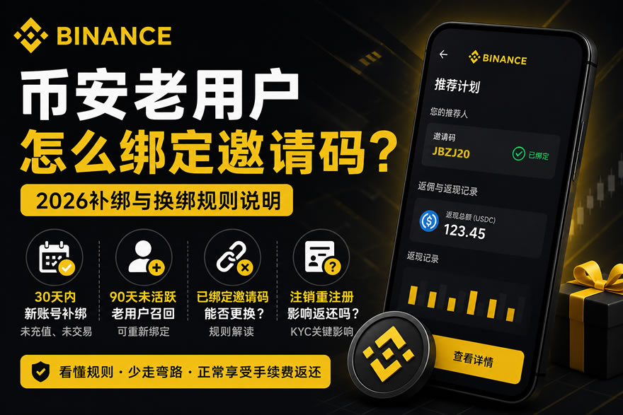 必安老用户怎么绑定邀请码？2026补绑与换绑规则说明