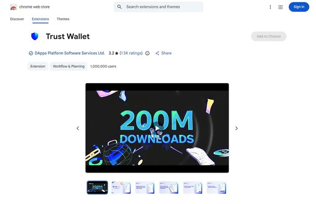 5. TrustWallet