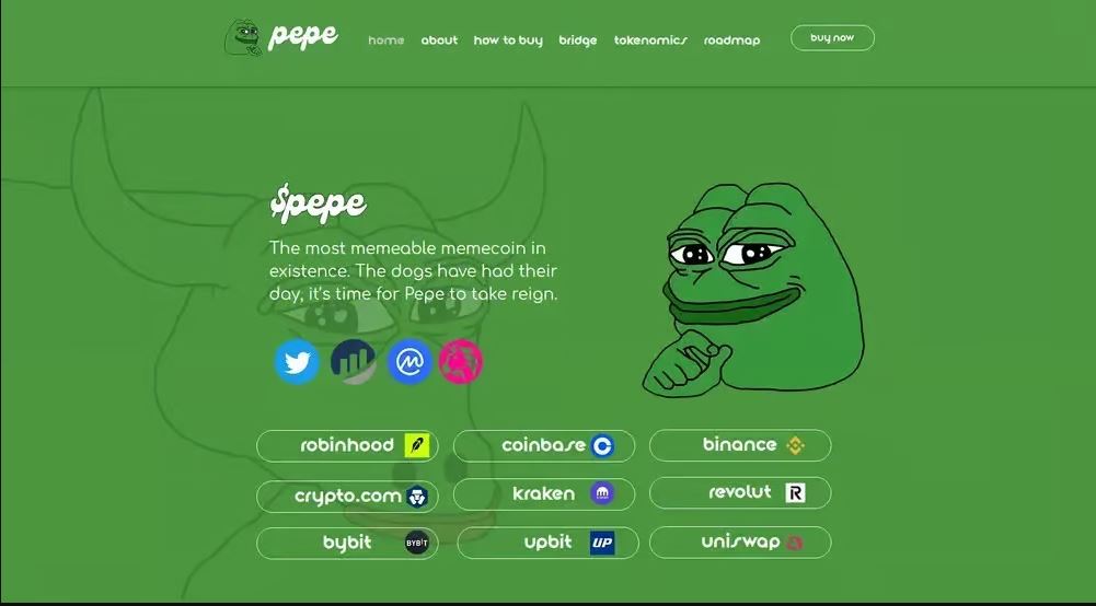 2. Pepe(PEPE)
