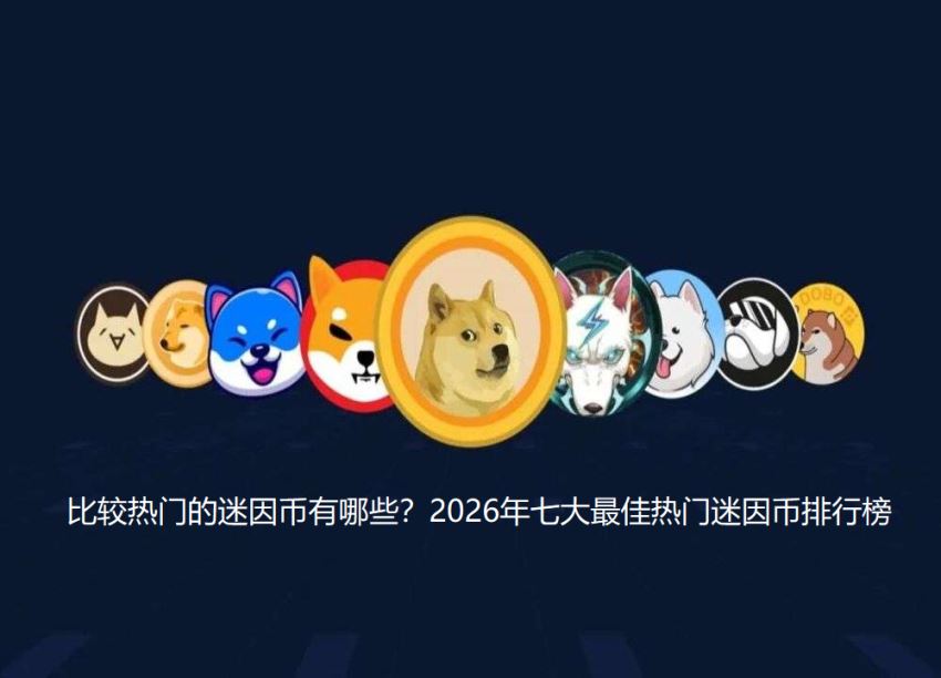 比较热门的迷因币有哪些？2026年七大最佳热门迷因币排行榜