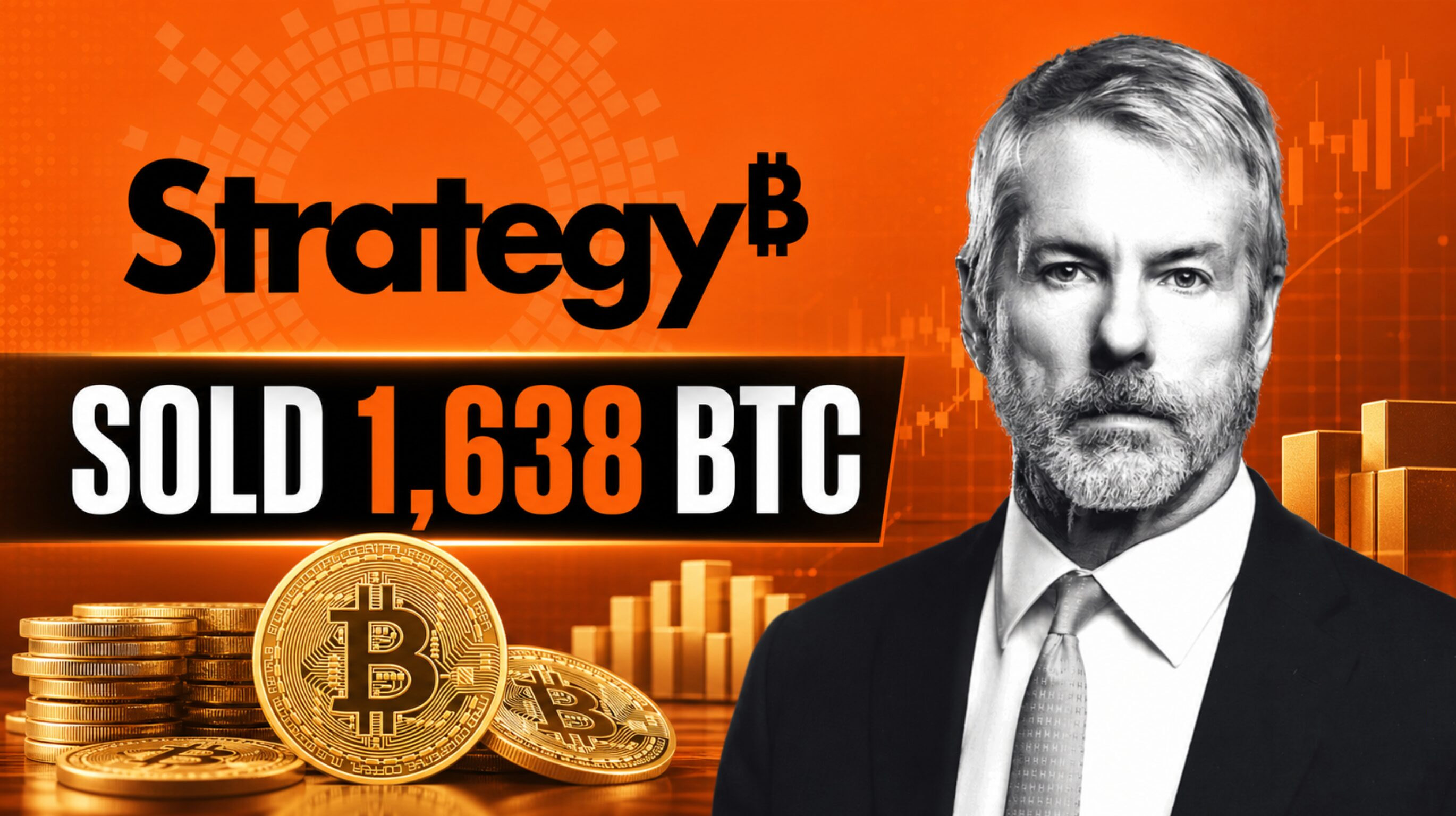 Michael Saylor策略：扩大现金储备计划，出售1638个比特币
