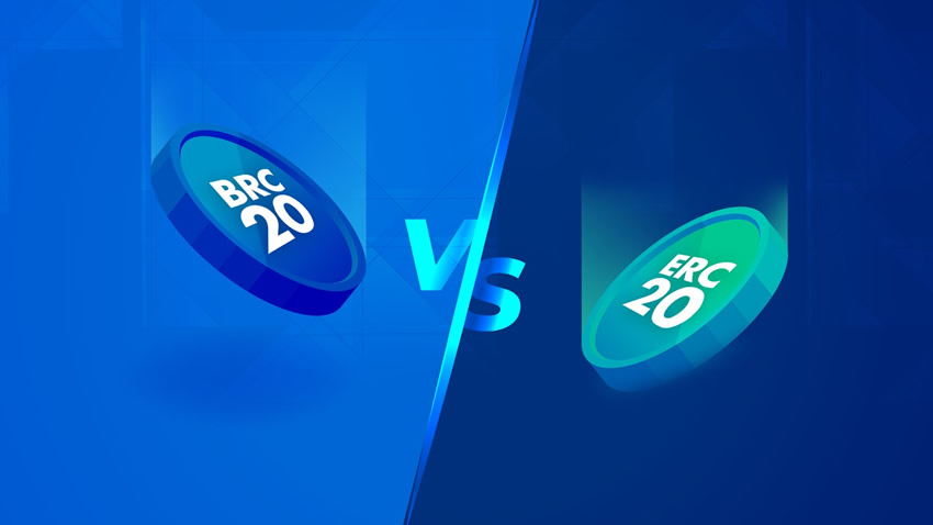 比特币生态里的BRC-20代币和普通ERC-20有什么不同？