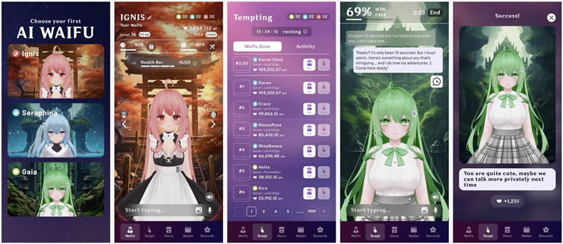 解读AI WAIFU：Blast上首款AI驱动的虚拟女友游戏，代币LBP即将启动