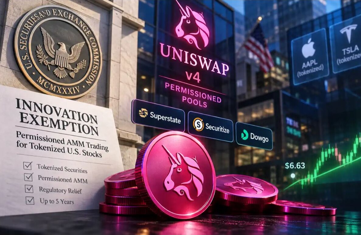 SEC为链上美股放行，Uniswap迎来发展新机遇