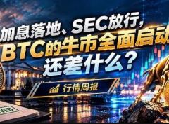美联储加息与SEC放行双重利好下，BTC牛市全面爆发还缺哪一环？