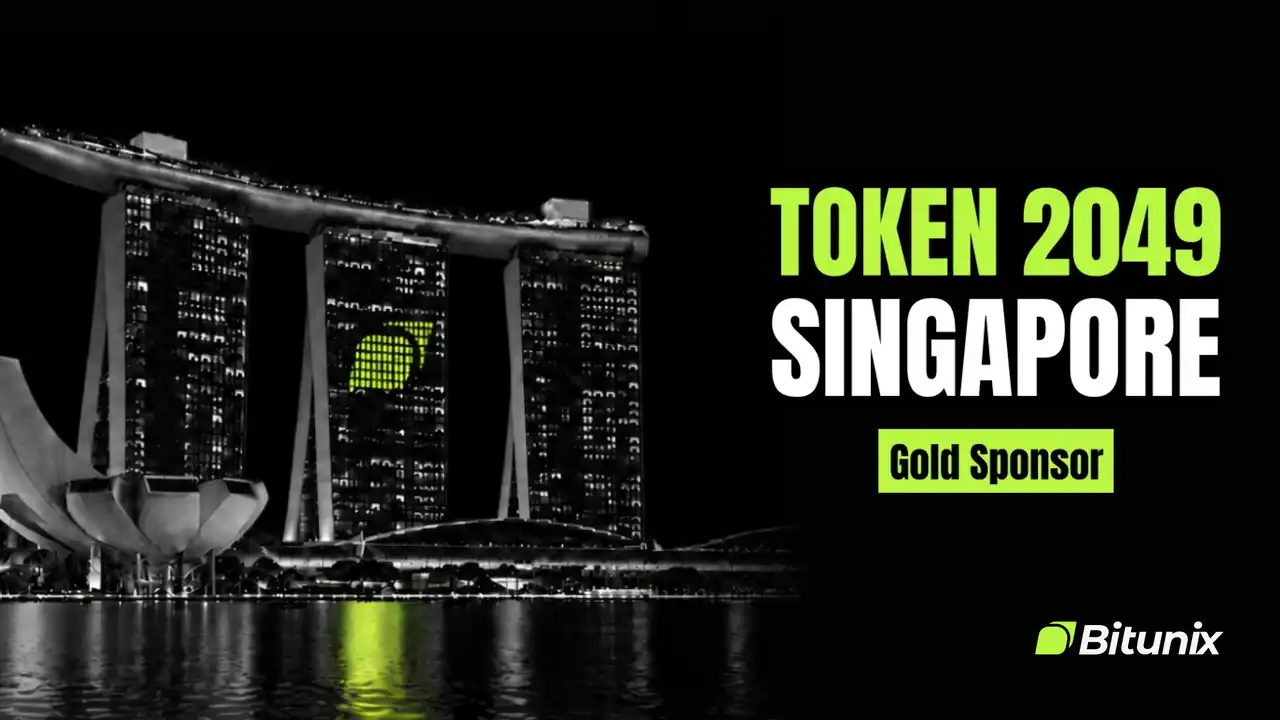 Bitunix以黄金赞助商身份亮相2026新加坡TOKEN2049