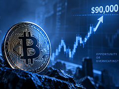 比特币冲高9万美元在即，交易员警示杠杆过热风险