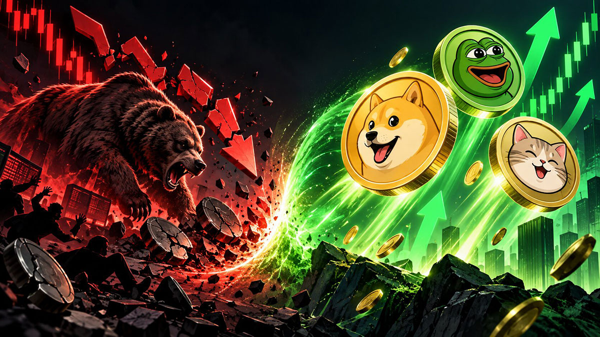 空头爆仓逾9 亿美元后!Meme币板块全面爆发:狗狗币涨近14% 、PEPE飙逾25%