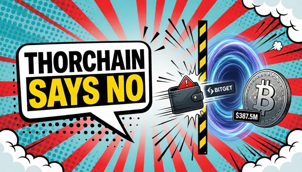 Bitget被盗赃款THORChain未拦截,去中心化协议暂停标准不统一