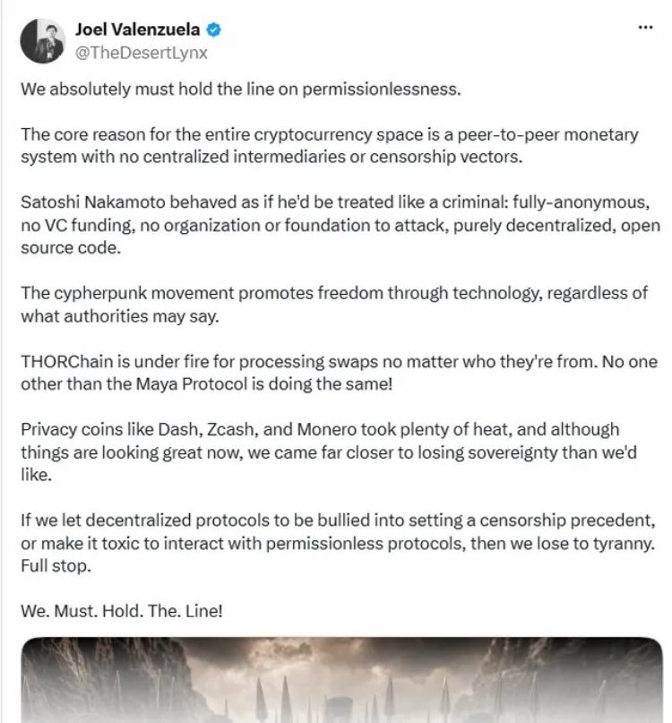 THORChain与NEAR展开激烈论战,案例揭示区块链去中心化理想主义存在边界