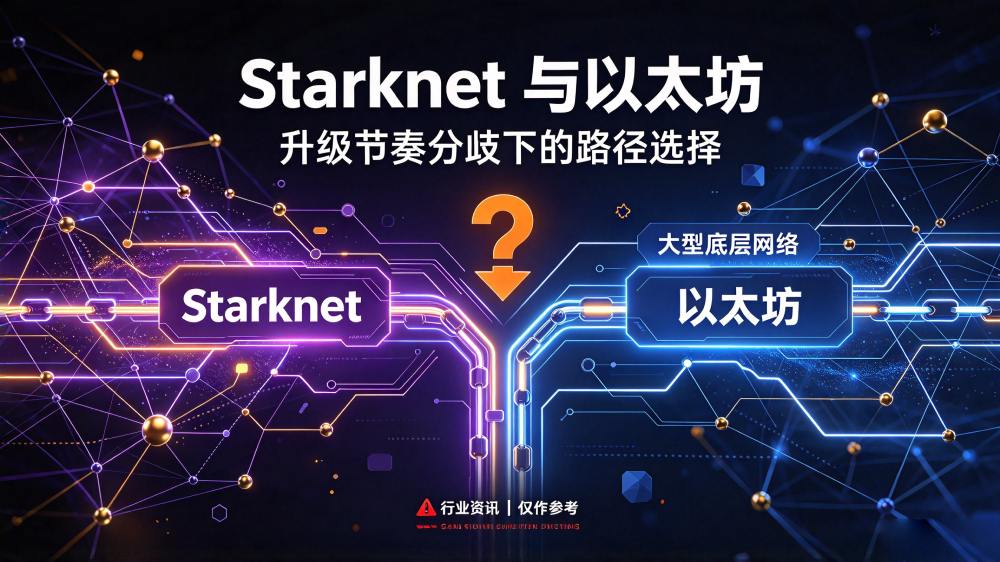 StarkWare CEO最新演讲直言以太坊升级节奏偏慢，引发市场猜测Starknet或将考虑独立发展