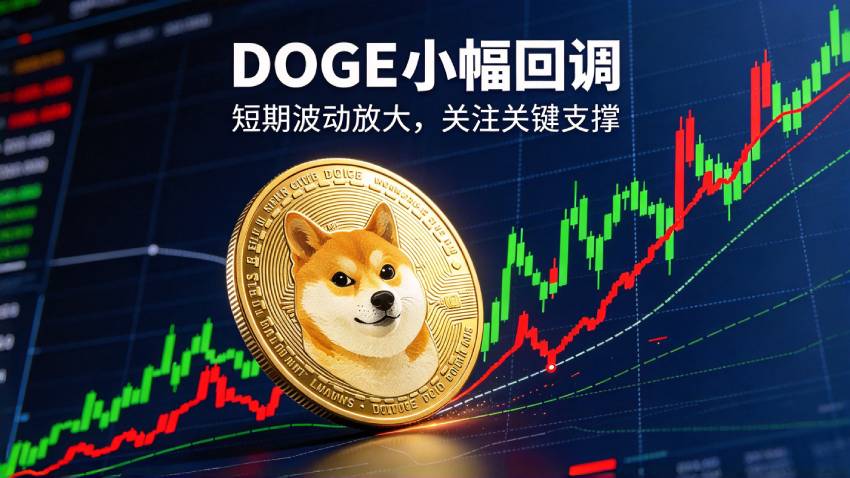 DOGE下跌1%触及0.08美元，狗狗币价格走弱，后续行情走势深度分析
