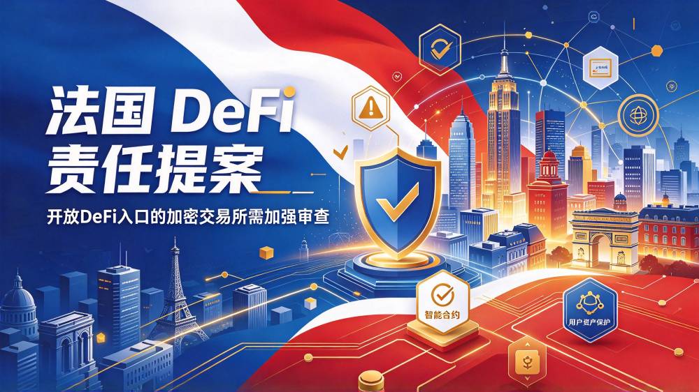 法国提议交易所对DeFi入口担责