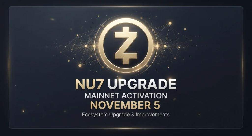 倒计时两周！Zcash NU7升级将至，2.2万枚ZEC将软冻结