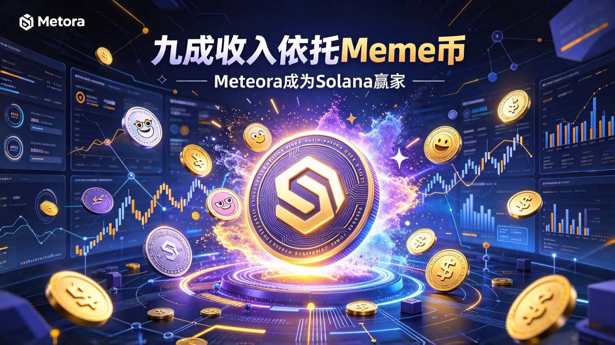 九成收入依托Meme币,Meteora实力被市场低估,何以成为Solana生态最大赢家